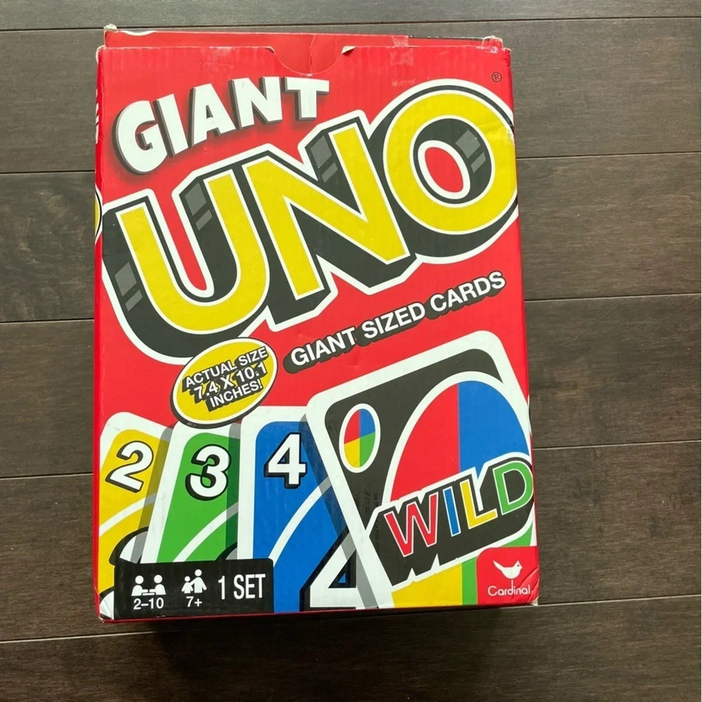 Oversized Uno Cards